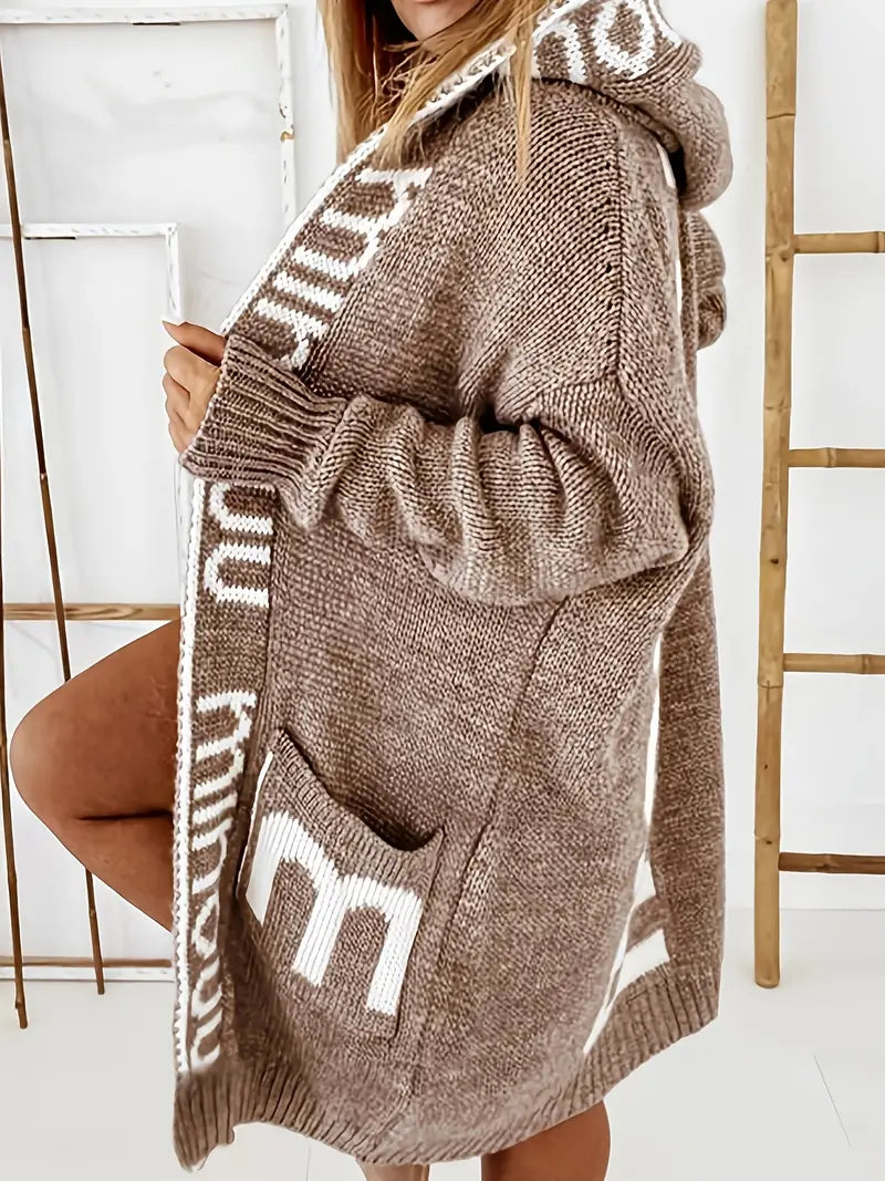 Anna - Eleganter Langer Cardigan