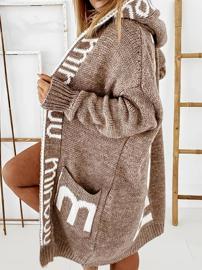 Anna - Eleganter Langer Cardigan
