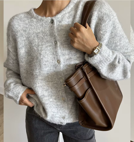 Marie - Weicher Strick-Cardigan