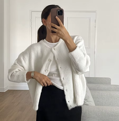Marie - Weicher Strick-Cardigan