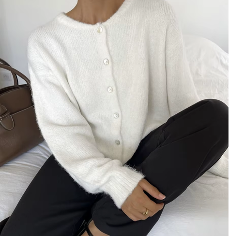 Marie - Weicher Strick-Cardigan