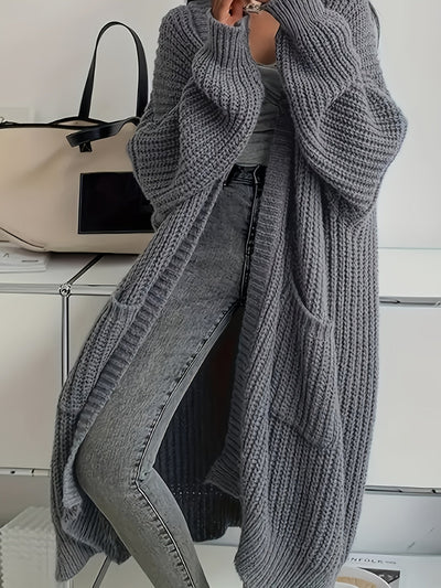 Sophie – Langer Strickcardigan mit Warmer Umarmung