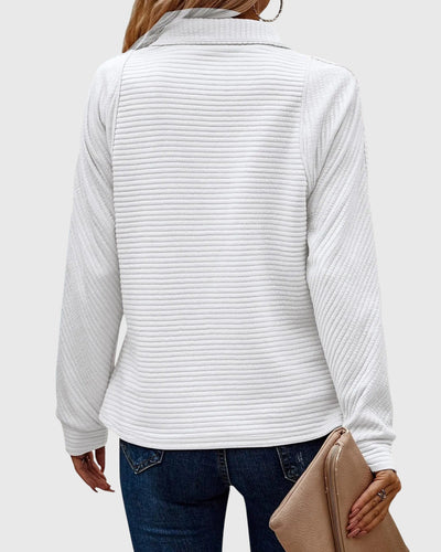Molly | Eleganter Half-Zip Pullover
