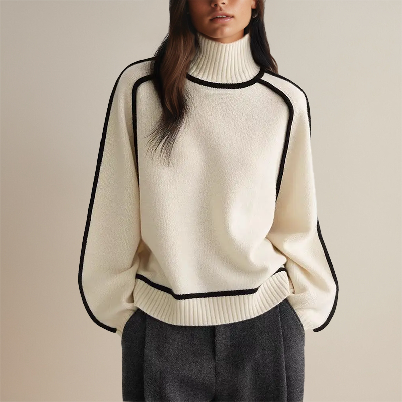 Emilie | Weicher Cashmere-Rollkragen