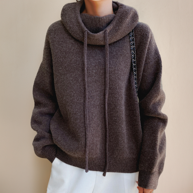 Charlotte - Wollrollkragenpullover