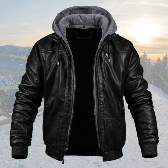 Malachio – Stylische Freizeit-Lederjacke