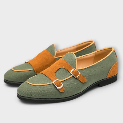 Giorgio | Vegane Wildleder-Loafers mit Schnalle für Herren