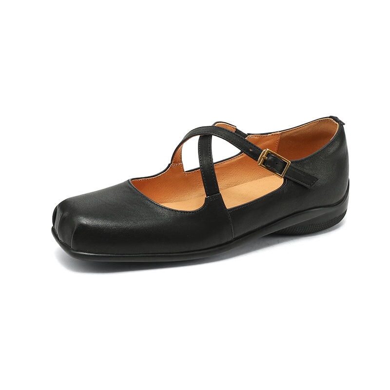Edith - Leder Mary Janes