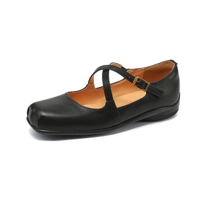 Edith - Leder Mary Janes