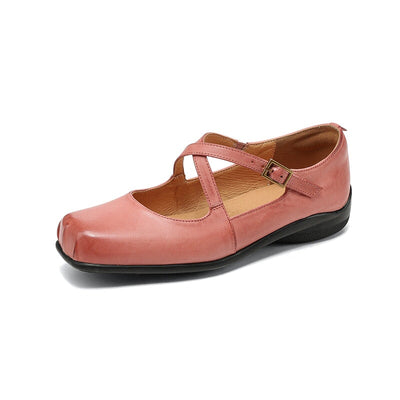 Edith - Leder Mary Janes