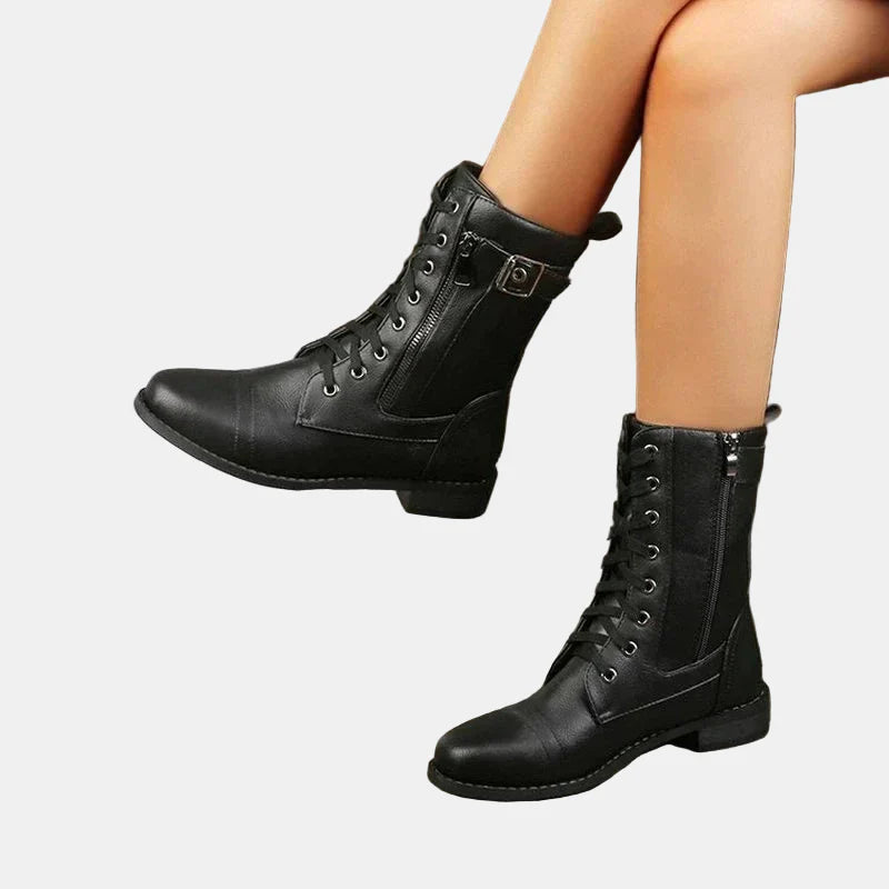 Bailey | Runde Zehen Herbststiefel