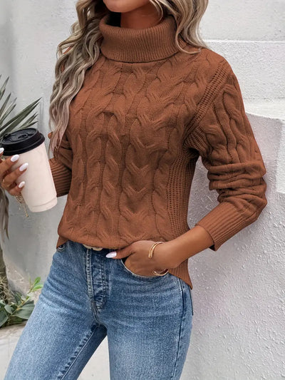 Vicky™ Pullover - Gemütliches Kabelstrickdesign für den zeitlosen Stil der Frauen