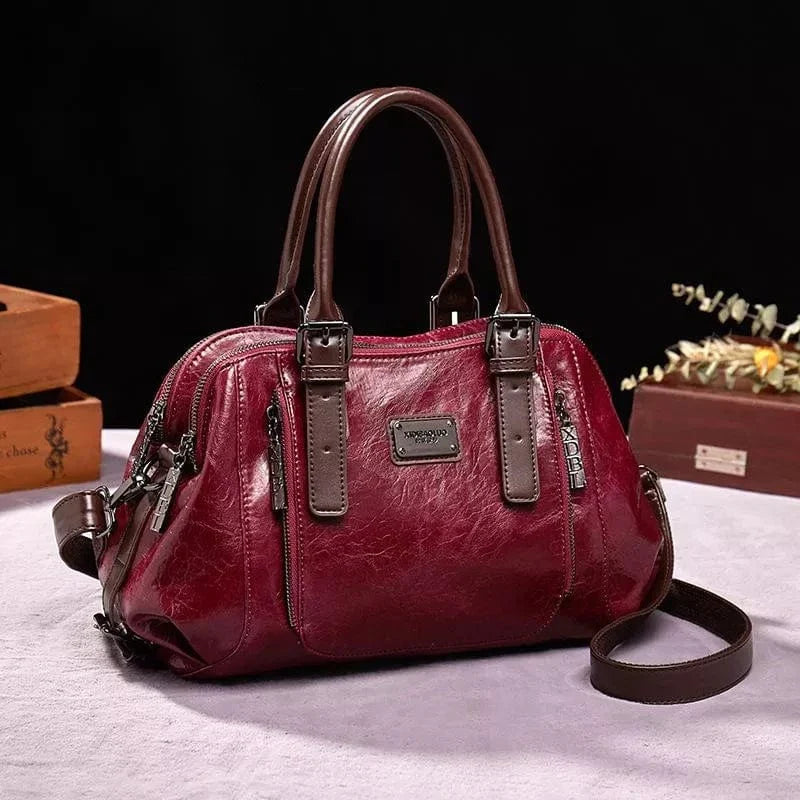 Nina - Schicke Lederhandtasche