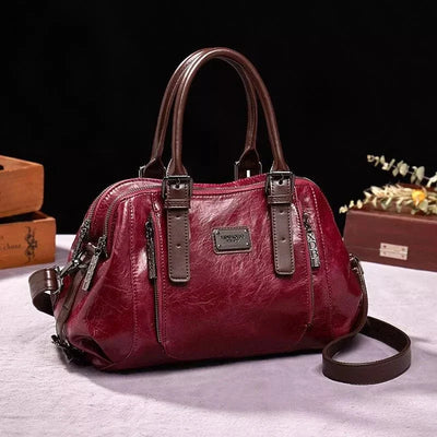 Nina - Schicke Lederhandtasche