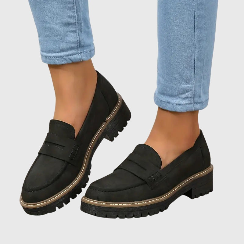 Melania | Zeitlose Wildleder Slipper