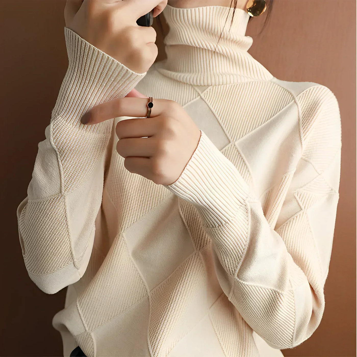 Dahlie | Gemütlicher Lotus-Pullover