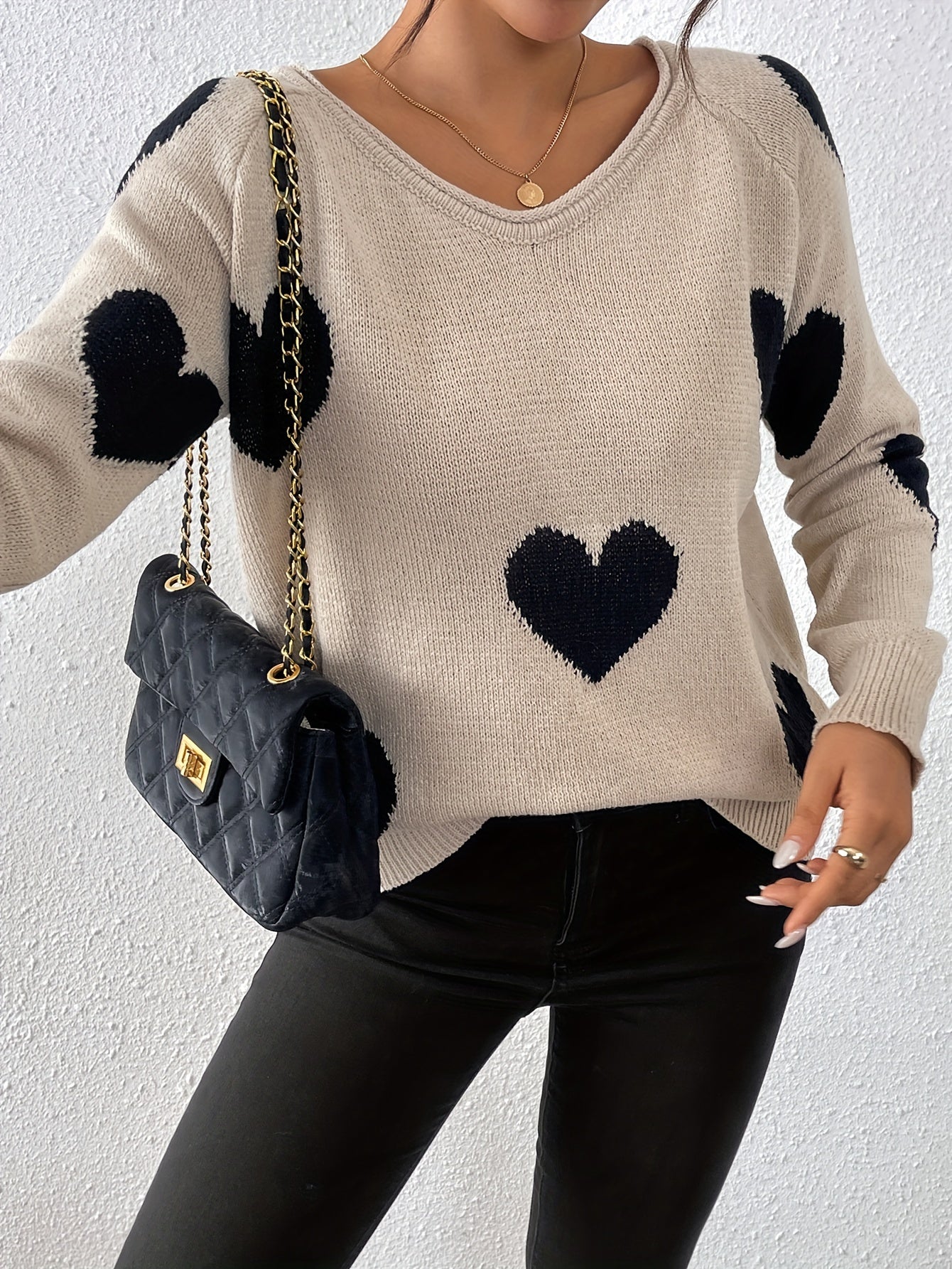 Lory | Eleganter Pullover mit langen Ärmeln