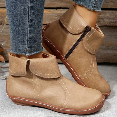 Minerva - Damen Klassische Rutschfeste Stiefeletten