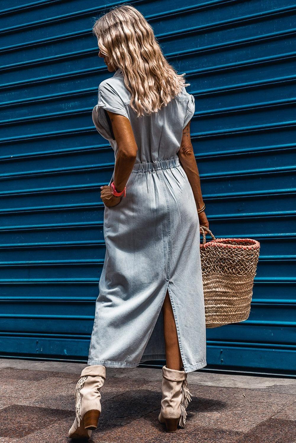 Fidelia™ - Denim-Kleid