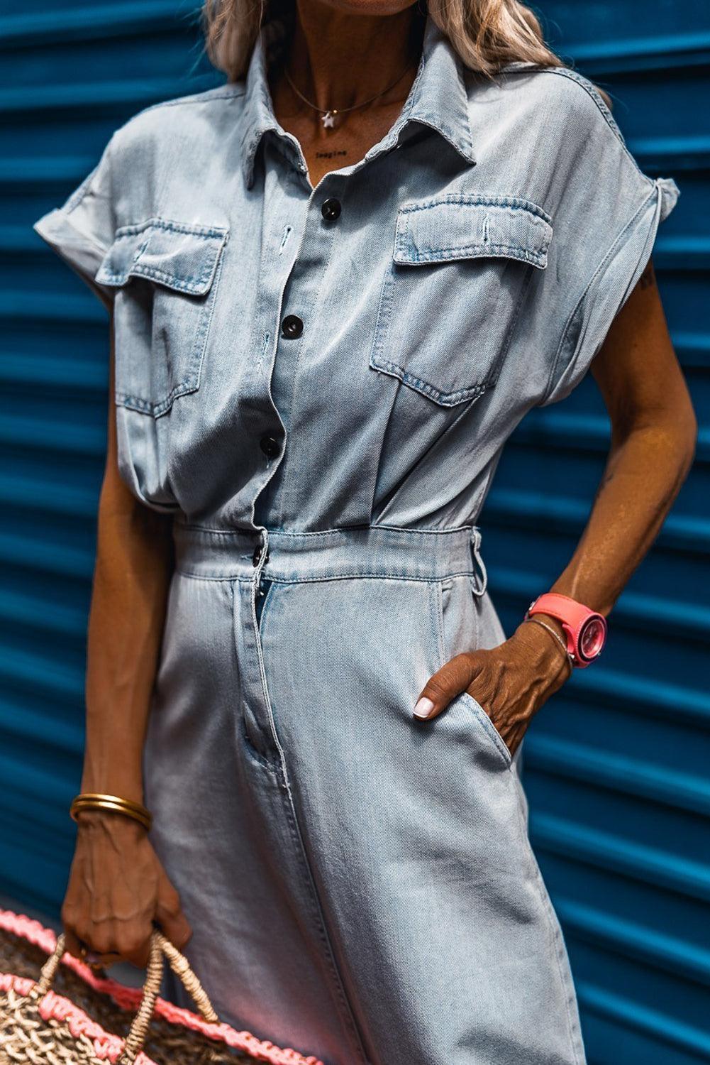 Fidelia™ - Denim-Kleid