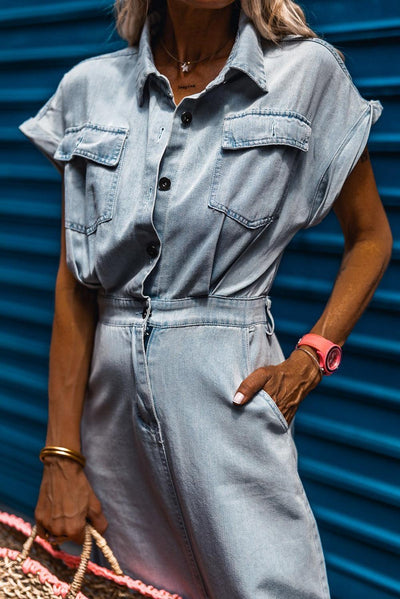 Fidelia™ - Denim-Kleid