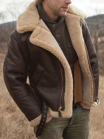 Sav | Warme Cegane Lederjacke