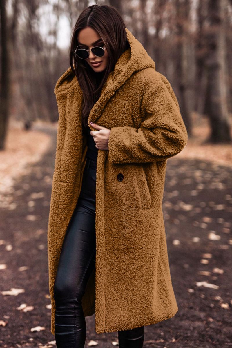 Franzine | Fleece Daunenjacke