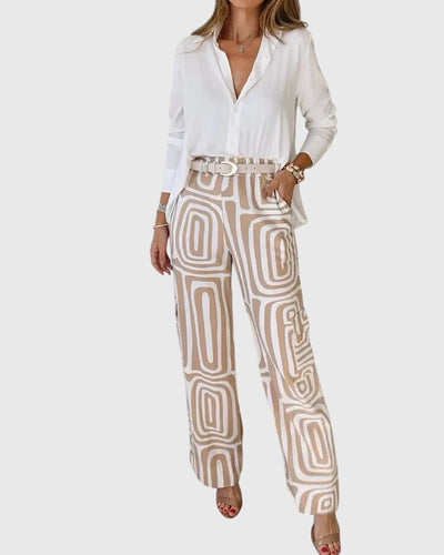 Emilia™ | Stilvolle Hosen + Kostenloses Shirt und Gürtel