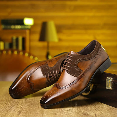 Alexander - Prescott Leder Schnürschuhe