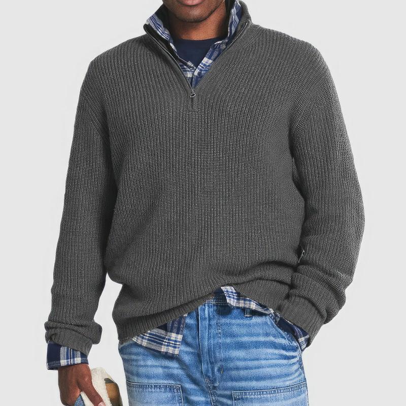 Kevin™ | Klassischer Strickpullover