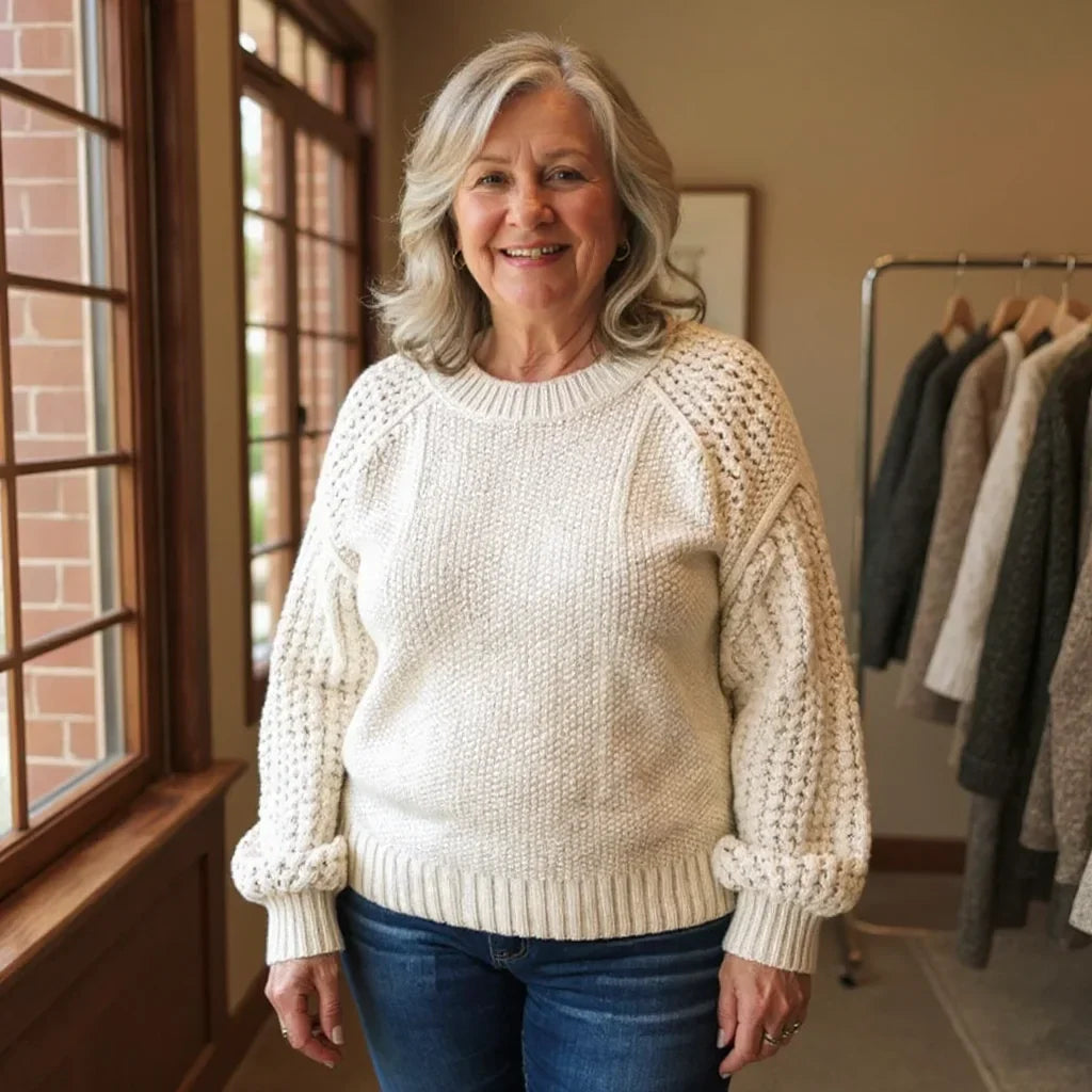 Arden | Sanft strukturiertes Sweatshirt