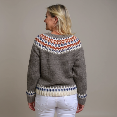 Gabriella | Vintage Isländische Strickjacke