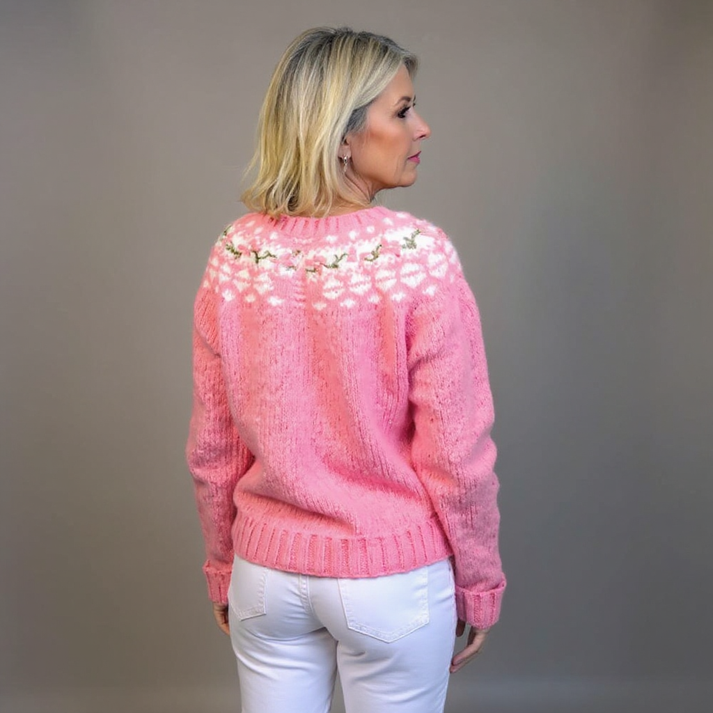Vivian | Vintage Isländische Strickjacke