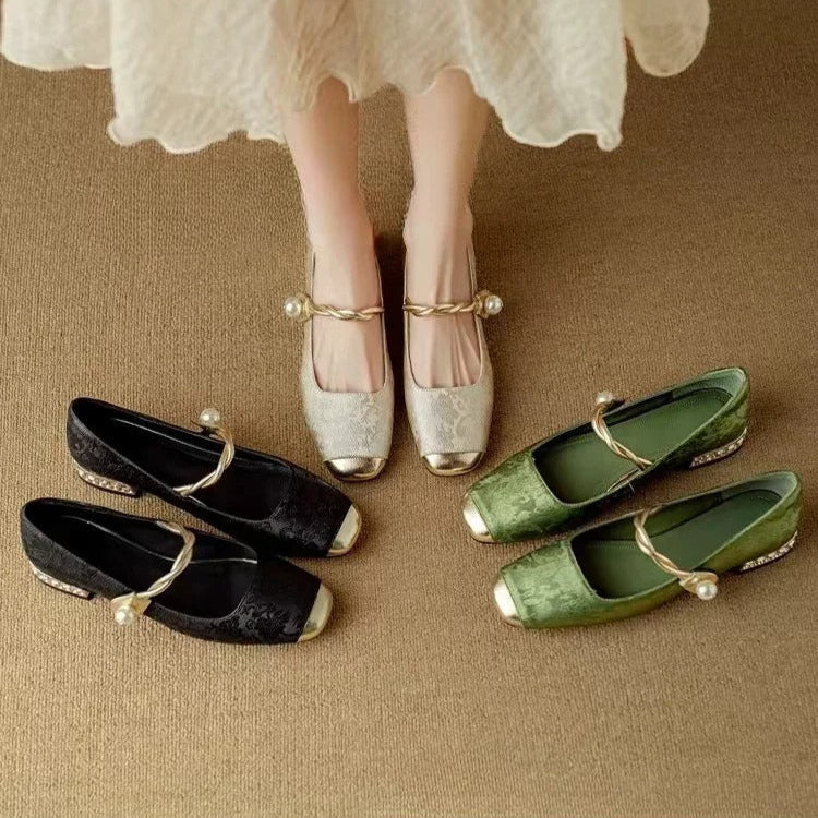 Mestelle™ | Leder Mary Janes