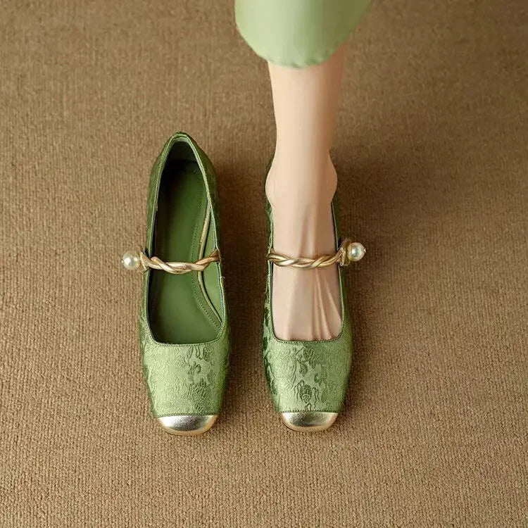 Mestelle™ | Leder Mary Janes