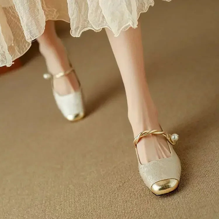 Mestelle™ | Leder Mary Janes