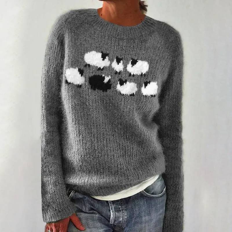 Poppy™ - Gemütlicher Retro Pullover