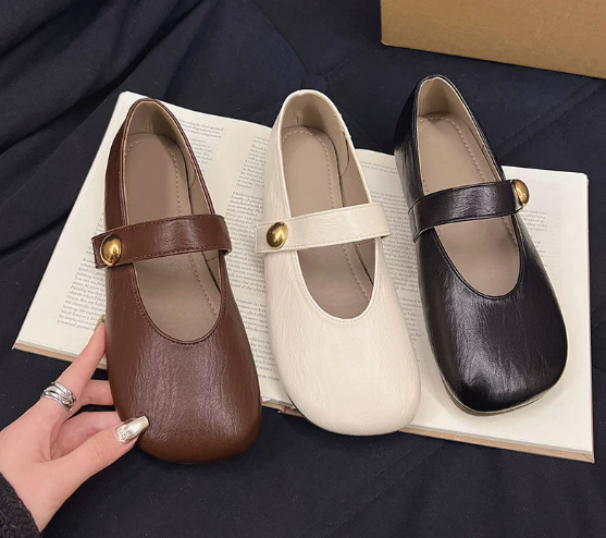 Irene™ | Leder Mary Janes