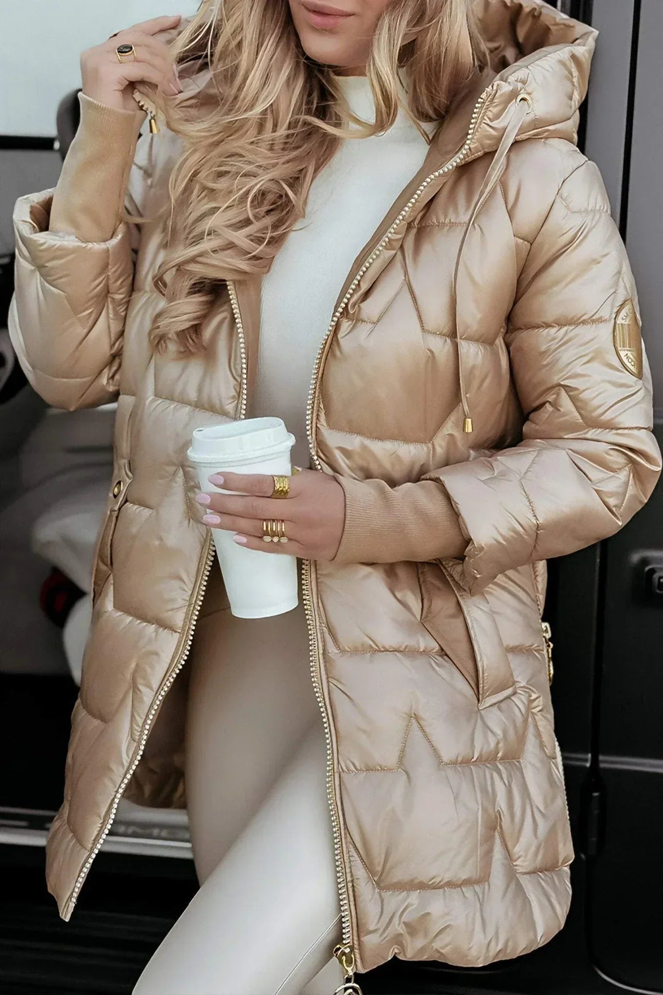 Ana™  | Eleganter Wintermantel mit Kapuze und Futter