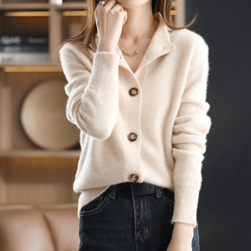 Anny - Luxuriöser Strickcardigan