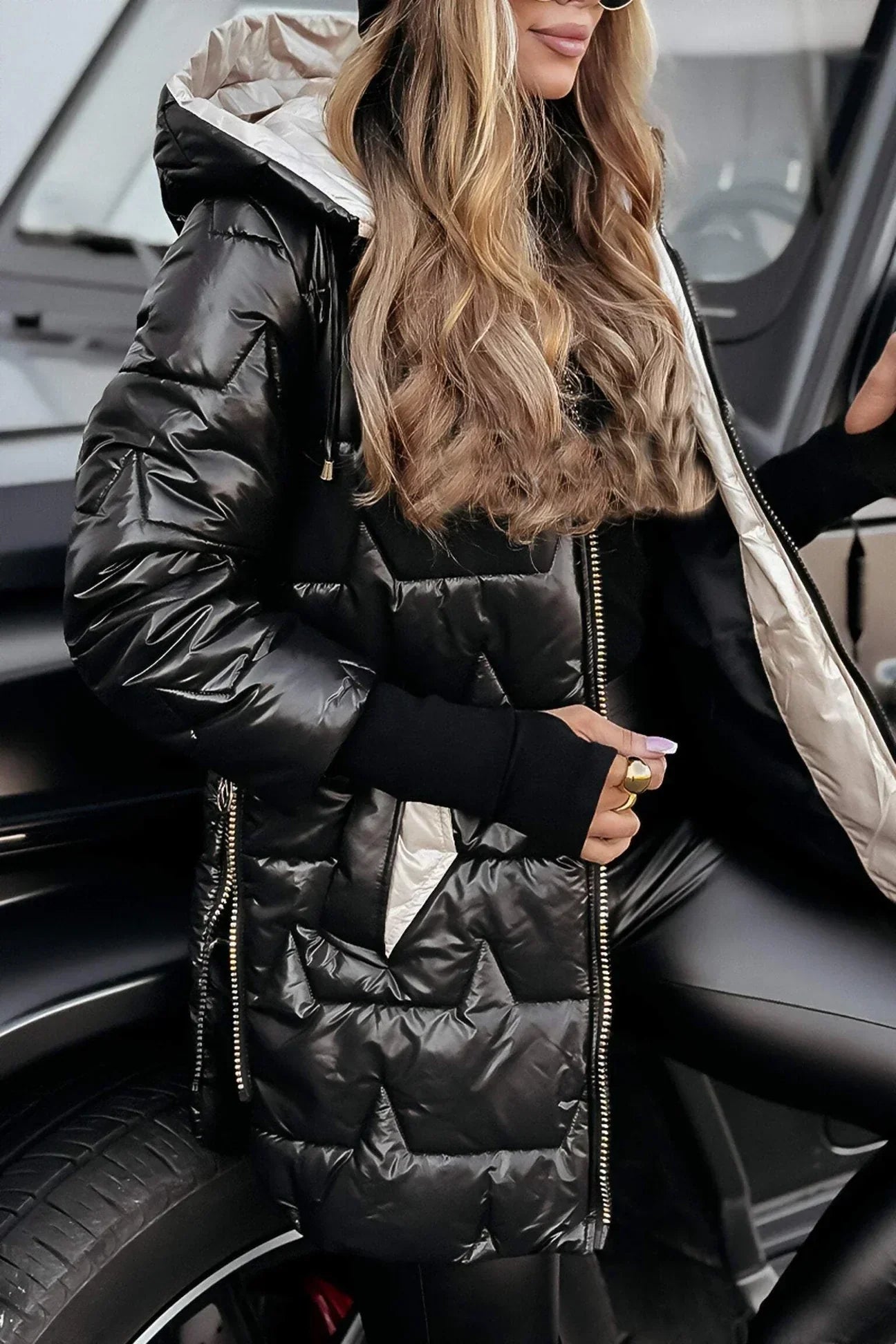 Ana™  | Eleganter Wintermantel mit Kapuze und Futter