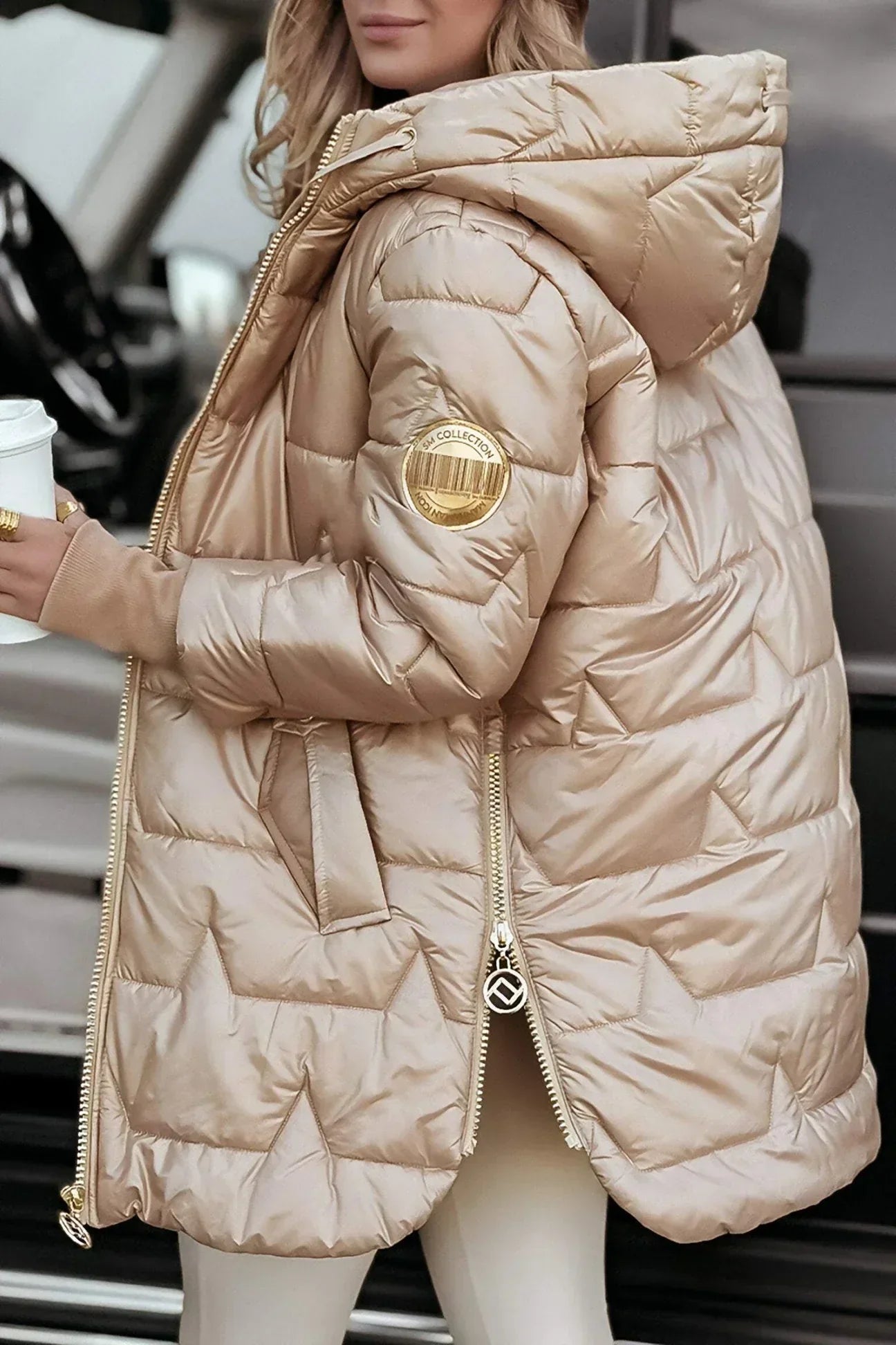 Ana™  | Eleganter Wintermantel mit Kapuze und Futter