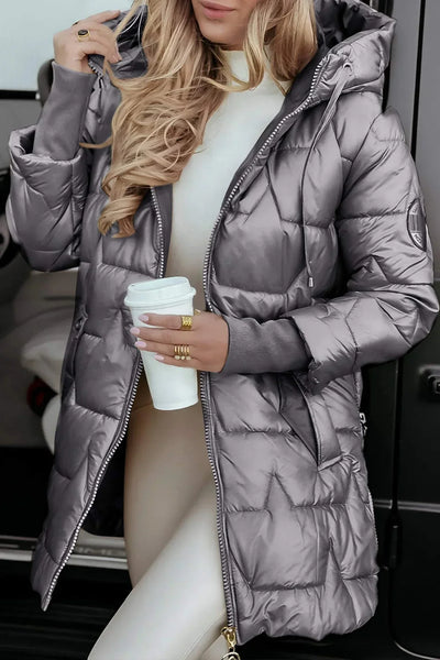 Ana™  | Eleganter Wintermantel mit Kapuze und Futter
