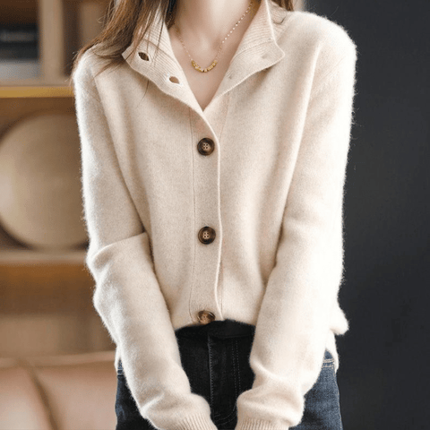 Anny - Luxuriöser Strickcardigan