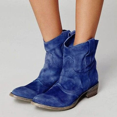 Lyla Ridge Wildleder Westernstiefel