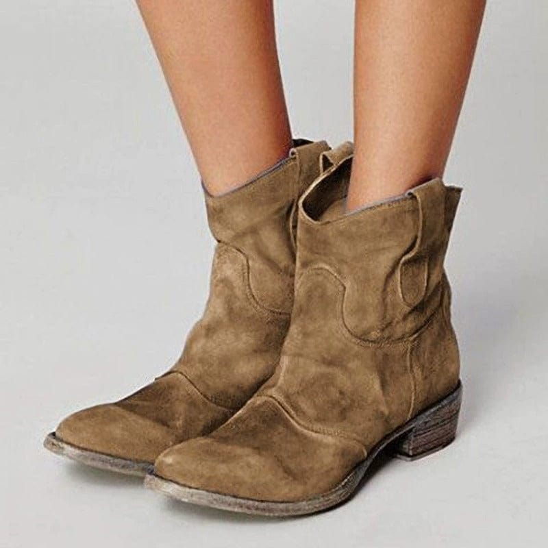 Lyla Ridge Wildleder Westernstiefel