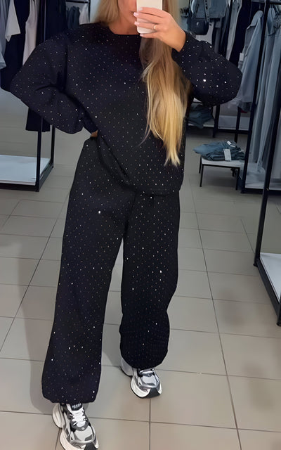 Jade™ | Funkelndes Strass-Lounge-Set
