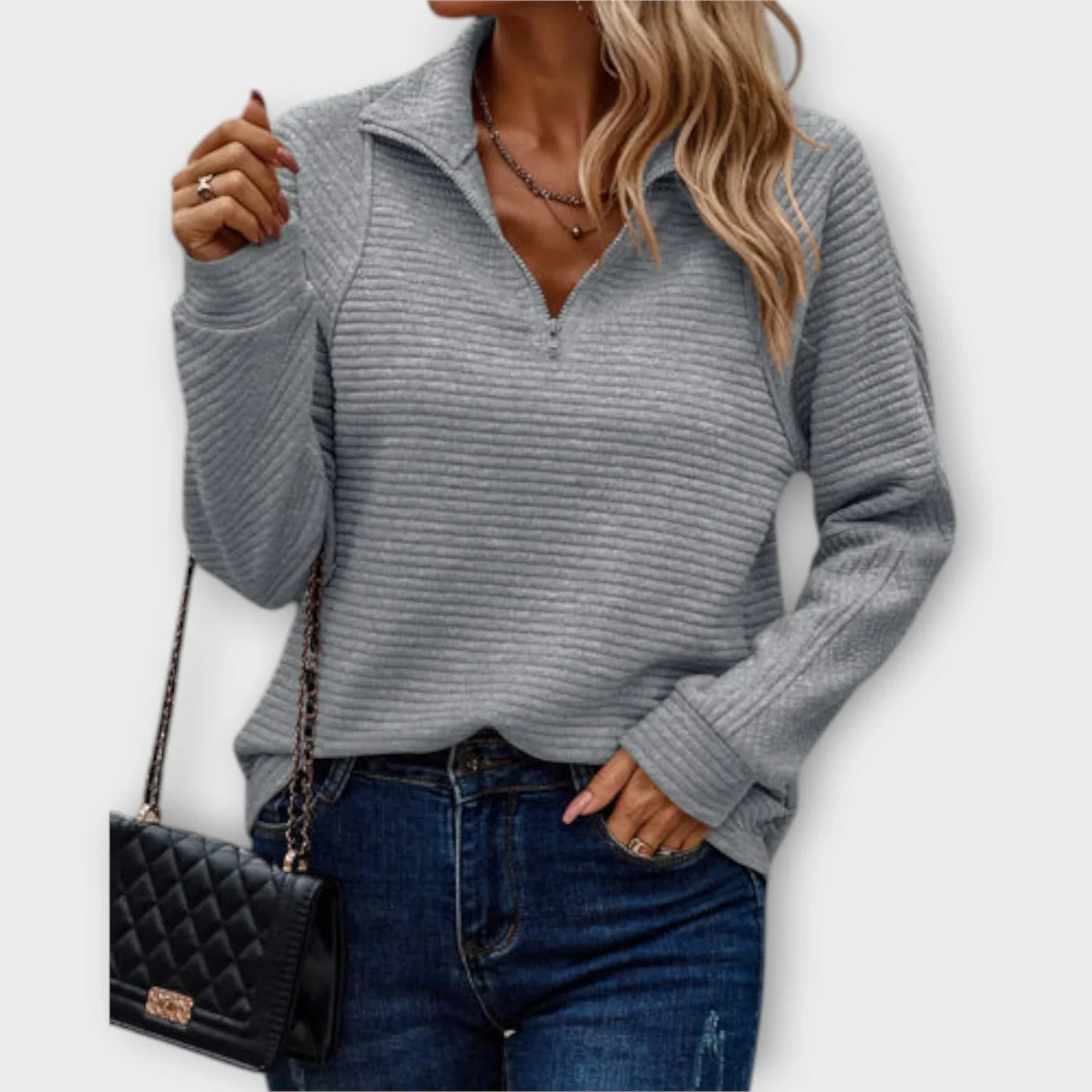 Seren – Premium Halbzip Pullover