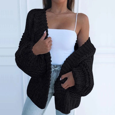 Eleanor – Lockerer Grobstrick Cardigan