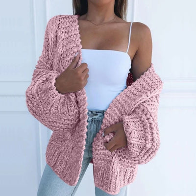 Eleanor – Lockerer Grobstrick Cardigan